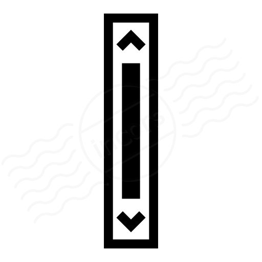 Scroll Bar Vertical Icon