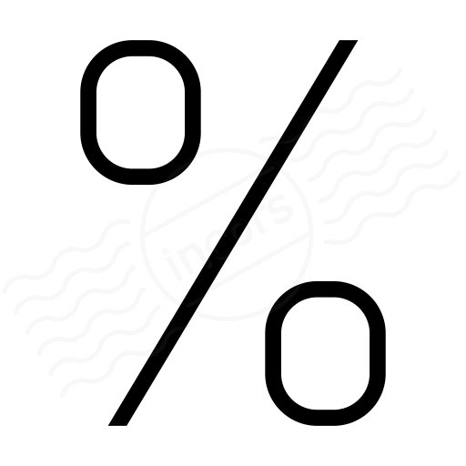 Symbol Percent Icon