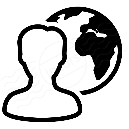 User Earth Icon