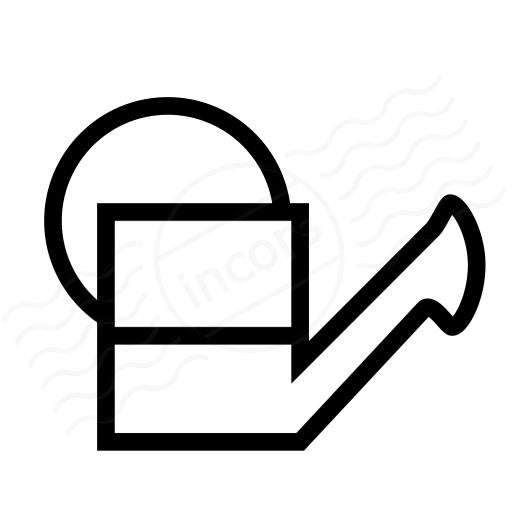 Watering Can Half Icon