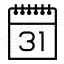 Calendar 31 Icon 64x64
