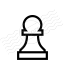 Chess Piece Pawn Icon 64x64