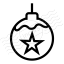 Christmas Ball Icon 64x64