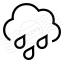 Cloud Rain Icon 64x64