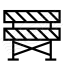 Construction Barrier Icon 64x64