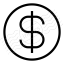 Currency Dollar Icon 64x64