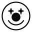 Emoticon Clown Icon 64x64