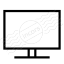 Flatscreen Tv Icon 64x64