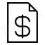 Invoice Dollar Icon 64x64