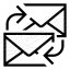 Mail Exchange Icon 64x64