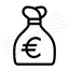Moneybag Euro Icon 64x64