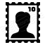 Postage Stamp Icon 64x64