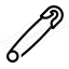 Safety Pin Icon 64x64