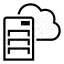 Server Cloud Icon 64x64