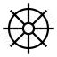 Ships Wheel Icon 64x64