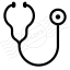 Stethoscope Icon 64x64