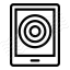 Tablet Computer Touch Icon 64x64