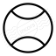 Tennis Ball Icon 64x64