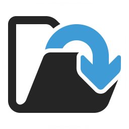 Folder Out Icon & IconExperience - Professional Icons » O-Collection