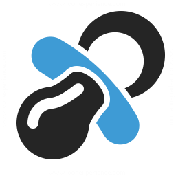 Color Pacifier Icon Pacifier Icon & IconExperience - Professional Icons » O-Collection