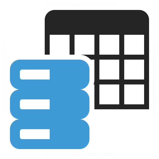 Data Table Icon & IconExperience - Professional Icons » O-Collection