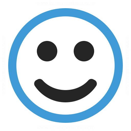 Emoticon Smile Icon & IconExperience - Professional Icons » O-Collection