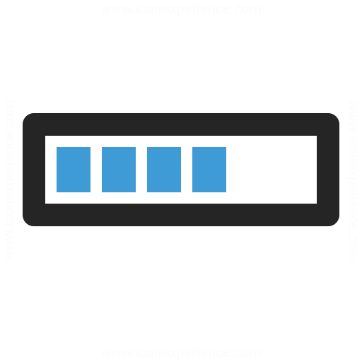 Progress Bar Icon & IconExperience - Professional Icons » O-Collection