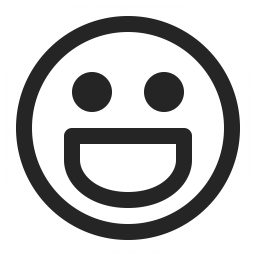 Emoticon Grin Icon & IconExperience - Professional Icons » O-Collection