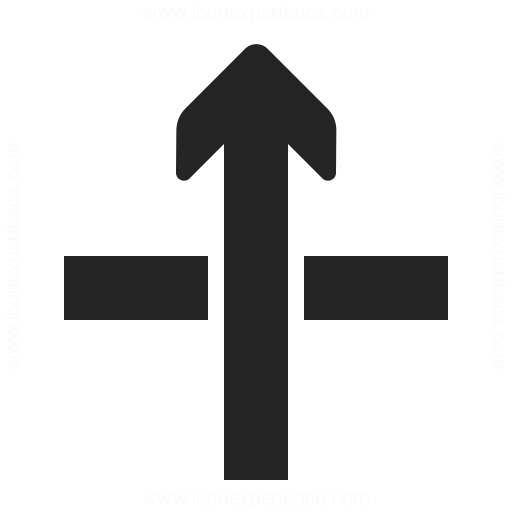 Arrow Through Icon & IconExperience - Professional Icons » O-Collection