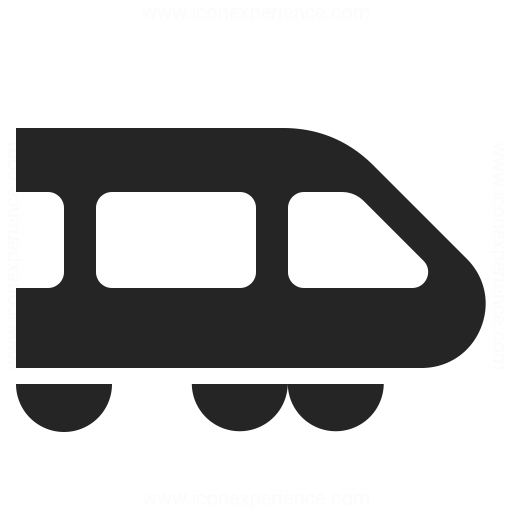 Bullet Train Icon & IconExperience - Professional Icons » O-Collection