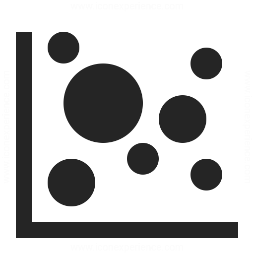 Chart Bubble Icon & IconExperience - Professional Icons » O-Collection