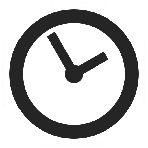 Clock Icon & IconExperience - Professional Icons » O-Collection