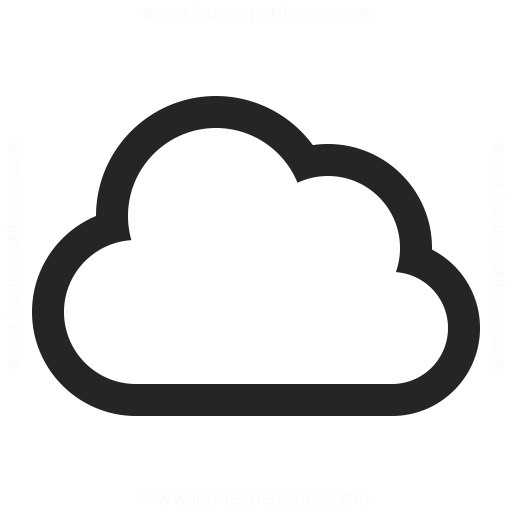 Cloud Icon & IconExperience - Professional Icons » O-Collection