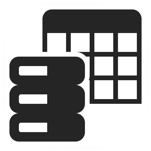 Data Table Icon & IconExperience - Professional Icons » O-Collection