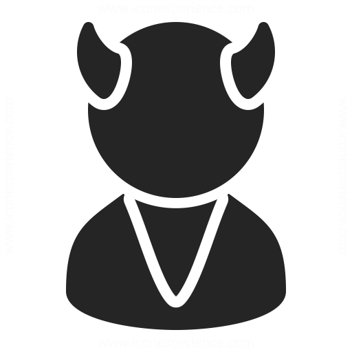 Cold Devil Icon Devil Icon & IconExperience - Professional Icons » O-Collection