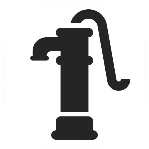 Hand Pump Icon & IconExperience - Professional Icons » O-Collection