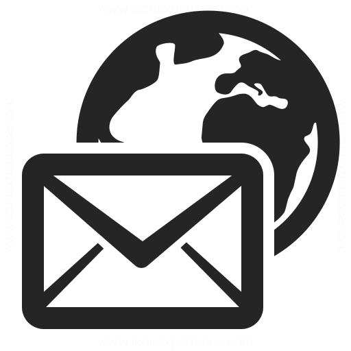 Email World Icon Mail Earth Icon & IconExperience - Professional Icons » O-Collection