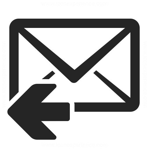 Mail Reply Icon & IconExperience - Professional Icons » O-Collection