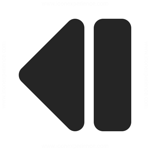 Media Step Back Icon & IconExperience - Professional Icons » O-Collection
