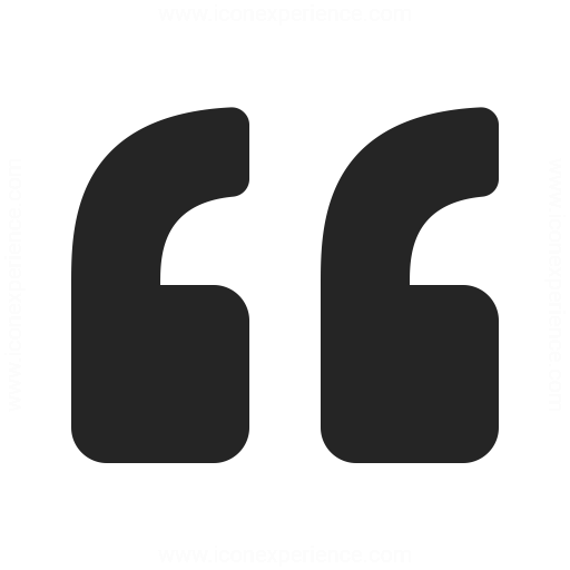 Quotation Mark Icon & IconExperience - Professional Icons » O-Collection