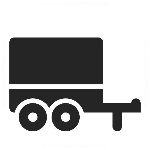 Truck Trailer Icon & IconExperience - Professional Icons » O-Collection