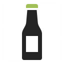 Beer Bottle Icon 128x128