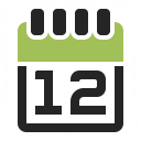 Calendar Icon 128x128