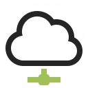 Cloud Network Icon 128x128