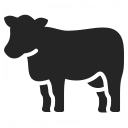 Cow Icon 128x128