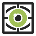 Eye Scan Icon 128x128