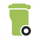 Garbage Container Icon 128x128