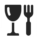Glass Fork Icon 128x128