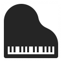 Grand Piano Icon 128x128