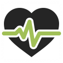 Heartbeat Icon 128x128